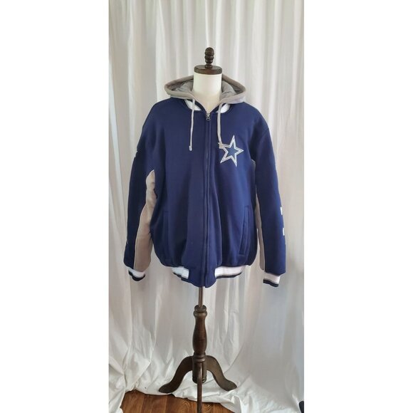 NFL Dallas Cowboys Super Bowl 5 Time Champions Jacket NFL G-lll Football XXL - Picture 1 of 16